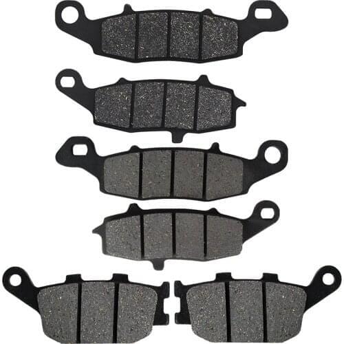 Motorcycle Front & Rear Brake Pads Disks For Suzuki GSF 650 AK5 AK6 SAK5 SAK6 (ABS) 2005-2006 GSF650