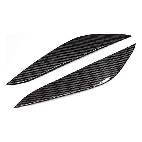 Carbon Fiber Headlight Cover Eyebrows Eyelids for Tesla Model 3 2018 2019 2020