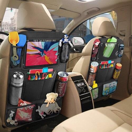 New Portable Car Seat Back Organizer Multi-Pocket Storage Bag Box Case Car storage bag Tablet Holder Storage Organizer