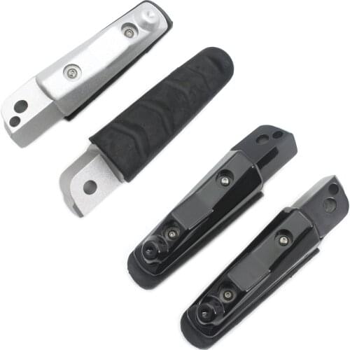 Rubber+Aluminum Foot Pegs Rear Rests Pedals Footpeg Footrest For BMW R NineT 2014-2020 2019 2018