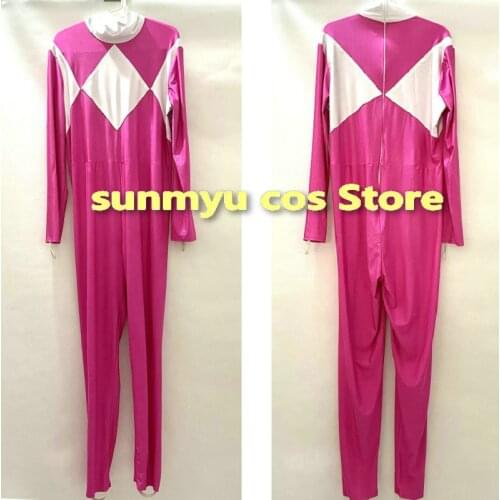 Kyoryu Sentai Pink Bodysuits Jumpsuits cosplay costume custom size Halloween