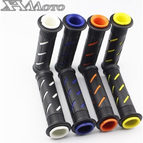 Universal 7/8'' 22MM CNC Motorcycle handle grips racing handlebar grip for Honda kawasaki Yamaha Suzuki Ducati Hyosung BMW
