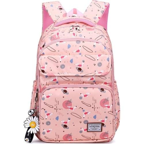 Waterproof Children School bags Primary School Backpack Kids Orthopedic Students Bookbags for Boys Girls Big Mochila Infantil