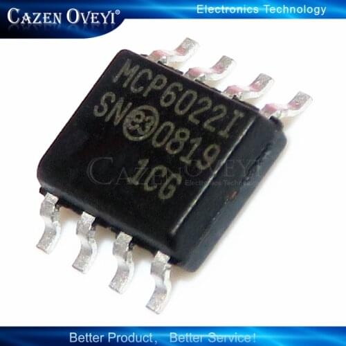 10piece MCP6022-I/SN MCP6022-I MCP6022 SOP-8 new original In Stock