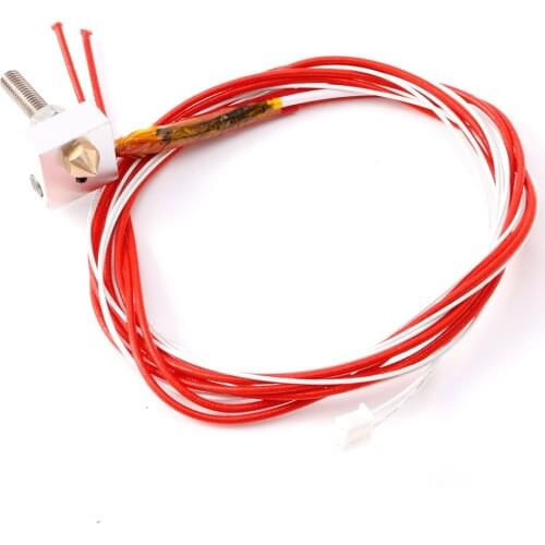 12V 1.75mm 0.4mm MK8 Nozzle Extruder Filament HotEnd for Prusa i3 3D Printer Drop Shipping Support