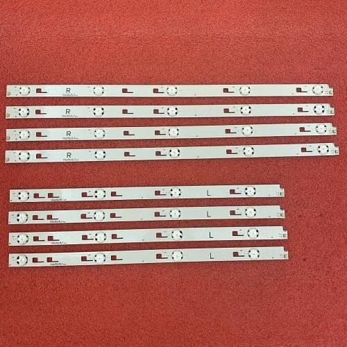 8 pcs LED Backlight stip for Sony LC490EQY-SHM2 KD-49X8005C KD-49X8000C SVY490A23_REV00_5LED_R L
