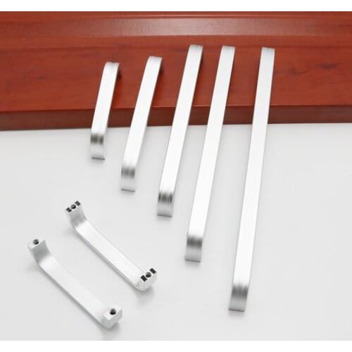 Home Improvement Aluminum Handles Kitchen Door Cabinet Straight Handle Pull Knobs Hardware Door Knobs and Handles