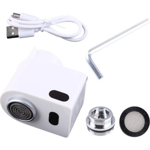 Automatic Faucet Motion Sensor Hand Free Adapter Tap Kitchen Bathroom Autowater 652A