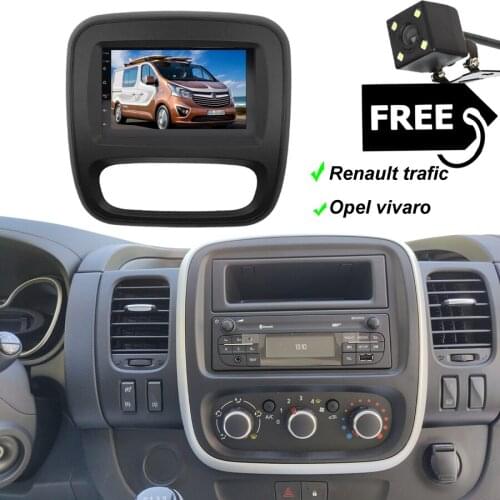 Car Radio Multimedia Screen In-Dash for Renault trafic III 2012 2016 auto stereo installation Dashboard Android 10 GPS Head Unit