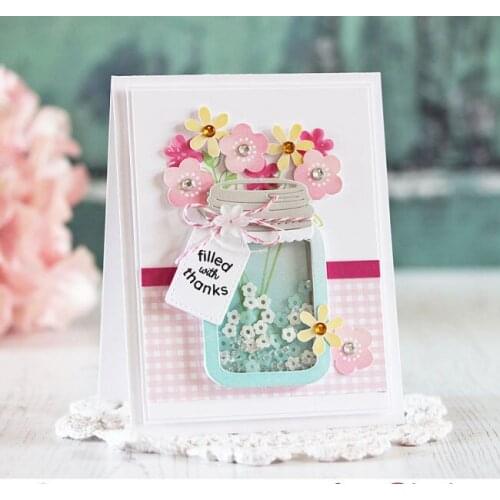 Bottle cans Etching metal cutting die carbon steel die for DIY Scrapbooking/Card Making/Fun Decoration Supplies