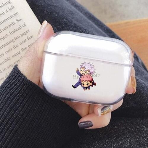 Jujutsu Kaisen Gojo and Itadori Cover For AirPods Pro 3 Air Pods Case Earphone Accessories TPU Protector Airpods3 Case