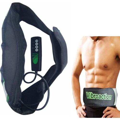 Electric Vibrating Slimming Belt Vibroaction Body Shaper Burning Fat Massage Belt Health Care Relax Tone Weight Losing massager