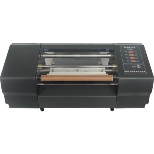 NDL-330C Best choice trading card printing machine and hot foil stamping machine to stamp book cover or magazine