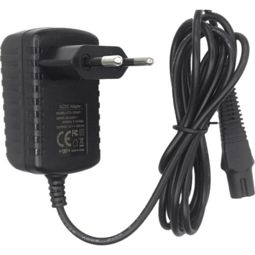 Top Deals 12V Power Supply Charging Cord Replacement Electric Shaver Razor Charger For Braun Beard Trimmer Series Z20 Z30 Z4 For