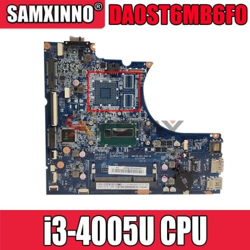 For Lenovo IdeaPad Flex 14 Flex-14 laptop motherboard DA0ST6MB6F0 motherboard with CPU i3 4005U 100% test work