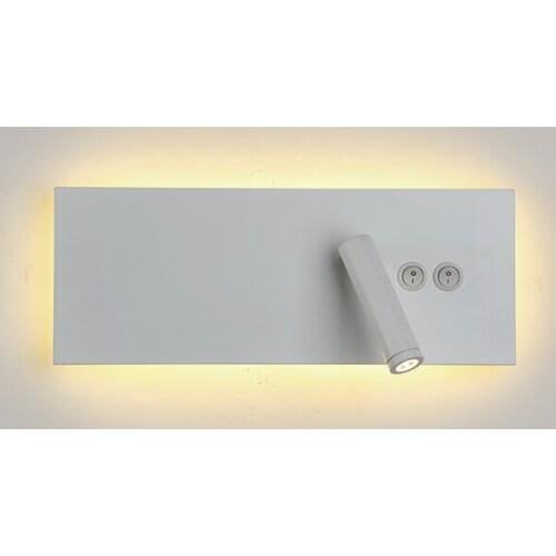 Nordice luminaria living room decoration crystal led living room dining room aisle bedroom lamp luminaria de parede wall lamp