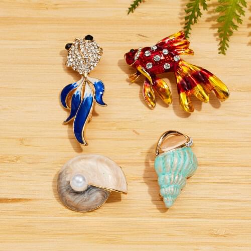 Rinhoo jewelry Gold Brooches For Clothes