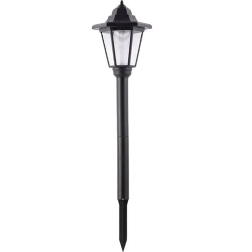 Solar Power Led Way Wall Landscape Mount Garden Fence Outdoor Lamp Light Outdoor Hexagonal Solar Light Courtyard Decor