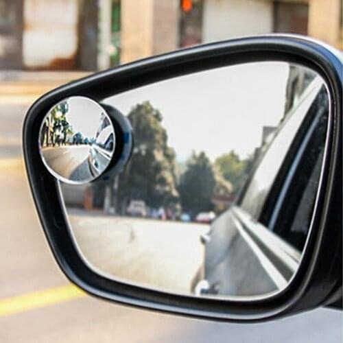 1 pair of car round convex blind spot mirrors for Toyota avensis Corolla Prius RAV4 Camry Reiz Venza Highlander Prado Sequoia