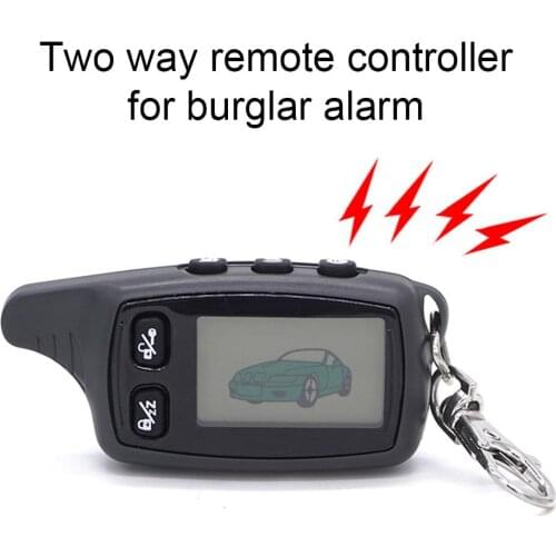 10-16V Auto Car Security System Anti-theft Silent Alarm 2-way Remote Control TW9010 Universal Car Accessories