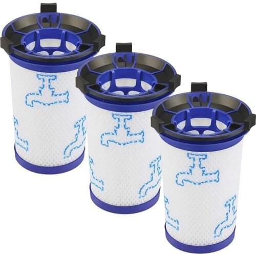 3PCs Vacuum Cleaner Accessories Filter for ZR009001 Parts Replacement Rowenta Air Force 360 RH9015WO