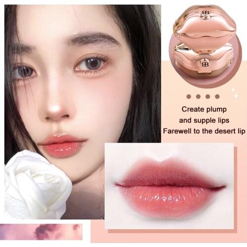 Brown Sugar Lip Balm Moisturizes Repairs Smooth Lip Scrub Fades Lip Wrinkles Gentle Aging Horniness Lip Mask With Lip Brush