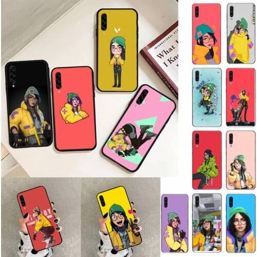 Killjoy valorant Phone Case For Samsung Galaxy A30 A20 S20 A50S A30S A71 A10 A10S A6 plus Fundas Coque Bumper