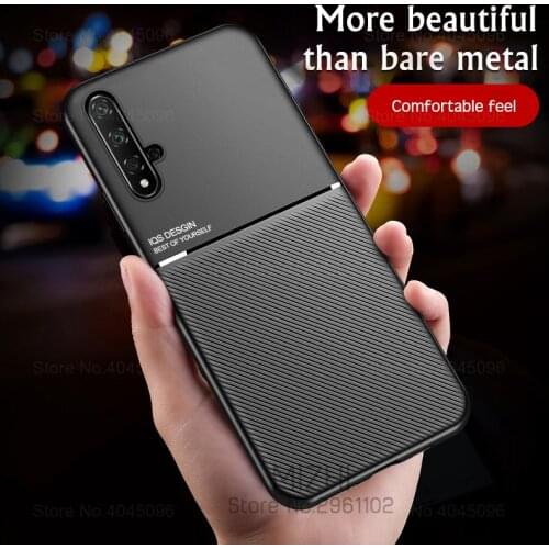 Magnetic Car Holder Case For Huawei P30 Lite P20 Pro Silicone Cases On huwei Honor 10 lite 20 20s 10i 8c 8a 8x 9x Pro back Cover