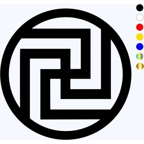 CK2860#15*15cm Slavic charm Rysich funny car sticker vinyl decal silver/black car auto stickers for car bumper window car decor