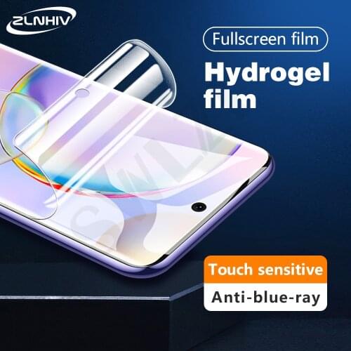 ZLNHIV soft full cover for Honor view 20 pro plus 30 Youth 30s 30i 20s 20i lite phone screen protector hydrogel film