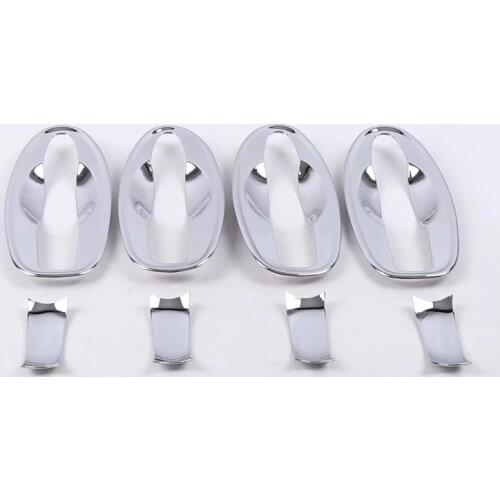 For Nissan Rogue X-Trail T32 2014 2015 2016 2017 2018 Chrome Door Handle Bowl Cover Cup Cavity Trim Insert Catch Molding Garnish