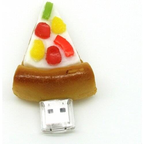 Famous Italy food pizza usb flash drive disk memory stick pendrive Pen drive personalized creative computer gift 4 8gb 16gb 32gb