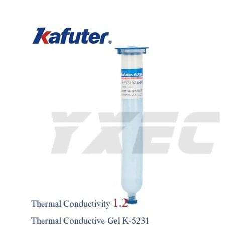 Kafuter thermal conductivity gel K-5231 thermal conductivity 1.2 communication equipment LED chip memory module 30ml
