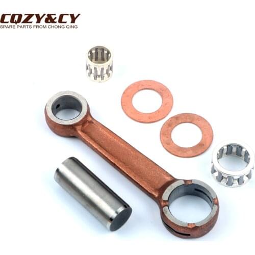 Motorcycle Crankshaft Connecting Rod for Generic Trigger SM 50 X-Enduro 50cc AM6 2 Stroke