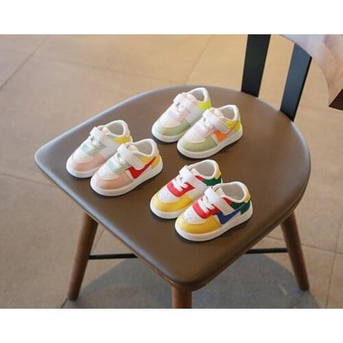 Baby Shoes Toddler Girls Boys Sports Shoes For Children Girls Baby Leather Flats Kids Sneakers Fashion Casual Infant Soft Shoes