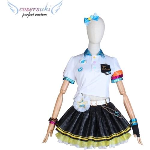 Lovelive!Sunshine!Unit live adventure 2020 You Watanabe Halloween Christmas Cosplay Costume Perfect Custom for You