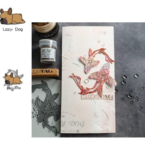 Fish Metal Cutting Dies Scrapbooking Stencil DIY Decorative Craft Embossing Die Cuts Card Making New Dies For 2019