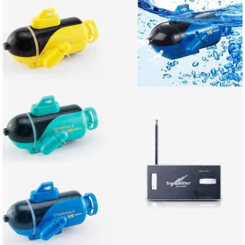 Newest Mini RC Submarine Remote Control Water Toy Ship High Speed Radio Remote Control Boat Model Electric Kid Childrens Gifts