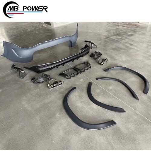 NEW! ordinary GLE upgrade GLE63 body kit for high quality ordinary GLE upgrade GLE63 body kit rear bumper fender bodykits