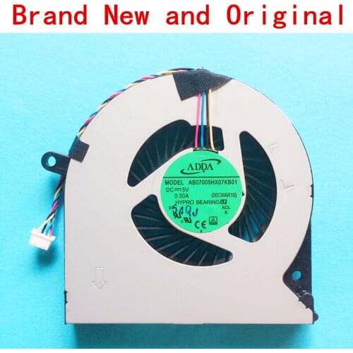 New laptop CPU cooling fan Cooler radiator for Toshiba Satellite C75D-C C75D H000081470 adda AB07005HX07KB01 (00CWAR10) fan