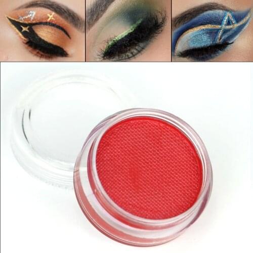 Professional Shimmer Body Face Painting Makeup Water Activated Pearl Eyeliner Meatllic Colors 3g