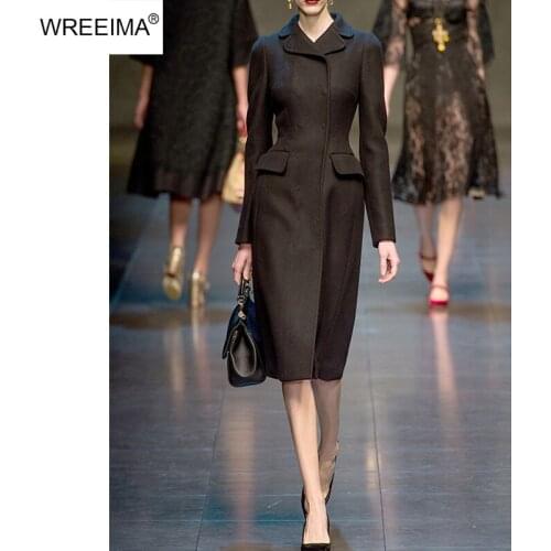 WREEIMA Women's Coats With A Collar