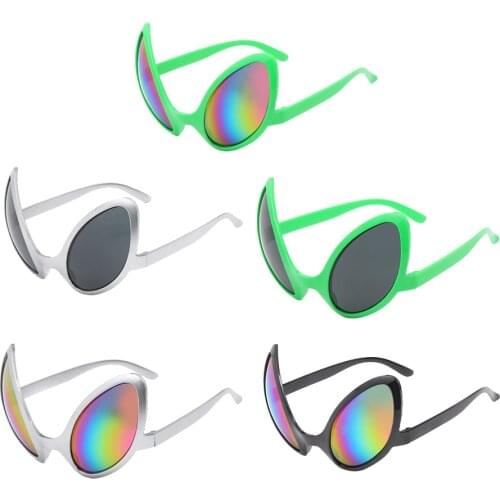 Funny Alien Costume Sunglasses Novelty Glasses Halloween Party Photobooth Props Party Supplies Decoration Gift