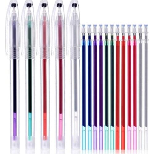 1Set Heat Wrap Fade Out Fabric Markers Pencil High Temperature Disappearing