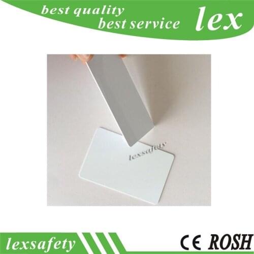 100pcs/Lot 125khz ISO11785 RFID Proximity White Card Blank ID Card Smart Card EM4305