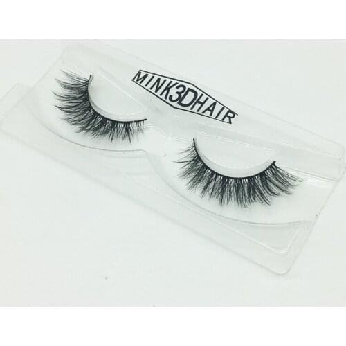 3D Mink False Eyelashes Three-dimensional Realistic Natural Curling Comfortable Soft Eye Tail Stretch Makeup