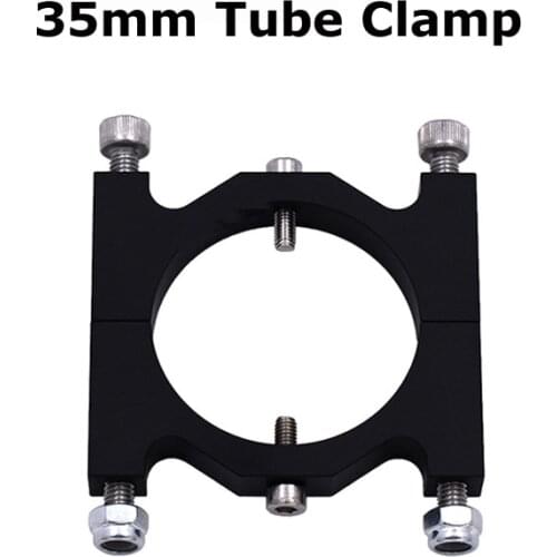 Abrazadera de tubo DIY de 35mm Carga de tubo de carbono multieje para protección de plantas accesorios de fotografía aérea UAV