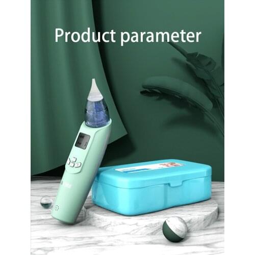 Baby Nasal Aspirator Electric Nose Cleaner Newborn infantil Mom assured Safety Sanitation Nasal dischenge patency tool