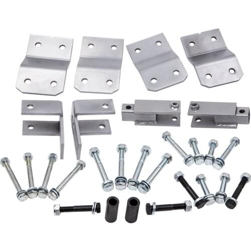 4" Block Lift Kit Bracket Front Rear For Yamaha Golf Cart G2 Electric 1993 1994