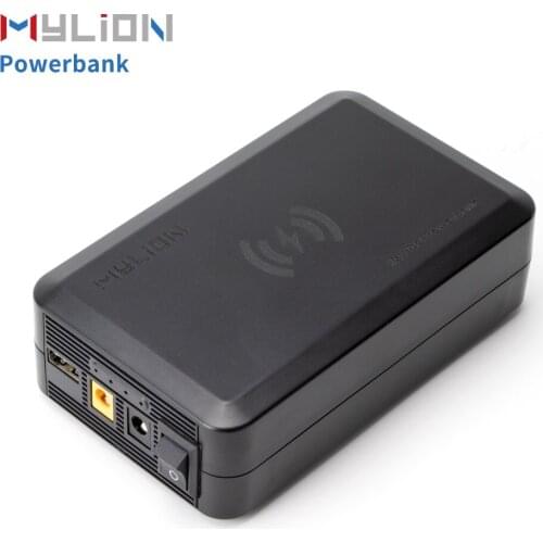 Mylion 20000mAh 12V Portable Power bank Portable Lithium Battery Backup Wireless Power bank 18650 battery for XiaoMi Iphone 12